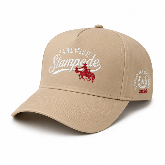 Stampede Logo Khaki Hat